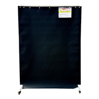 Mobile Laser Welding Protection Screen 1500mm x 2000mm with Wheels